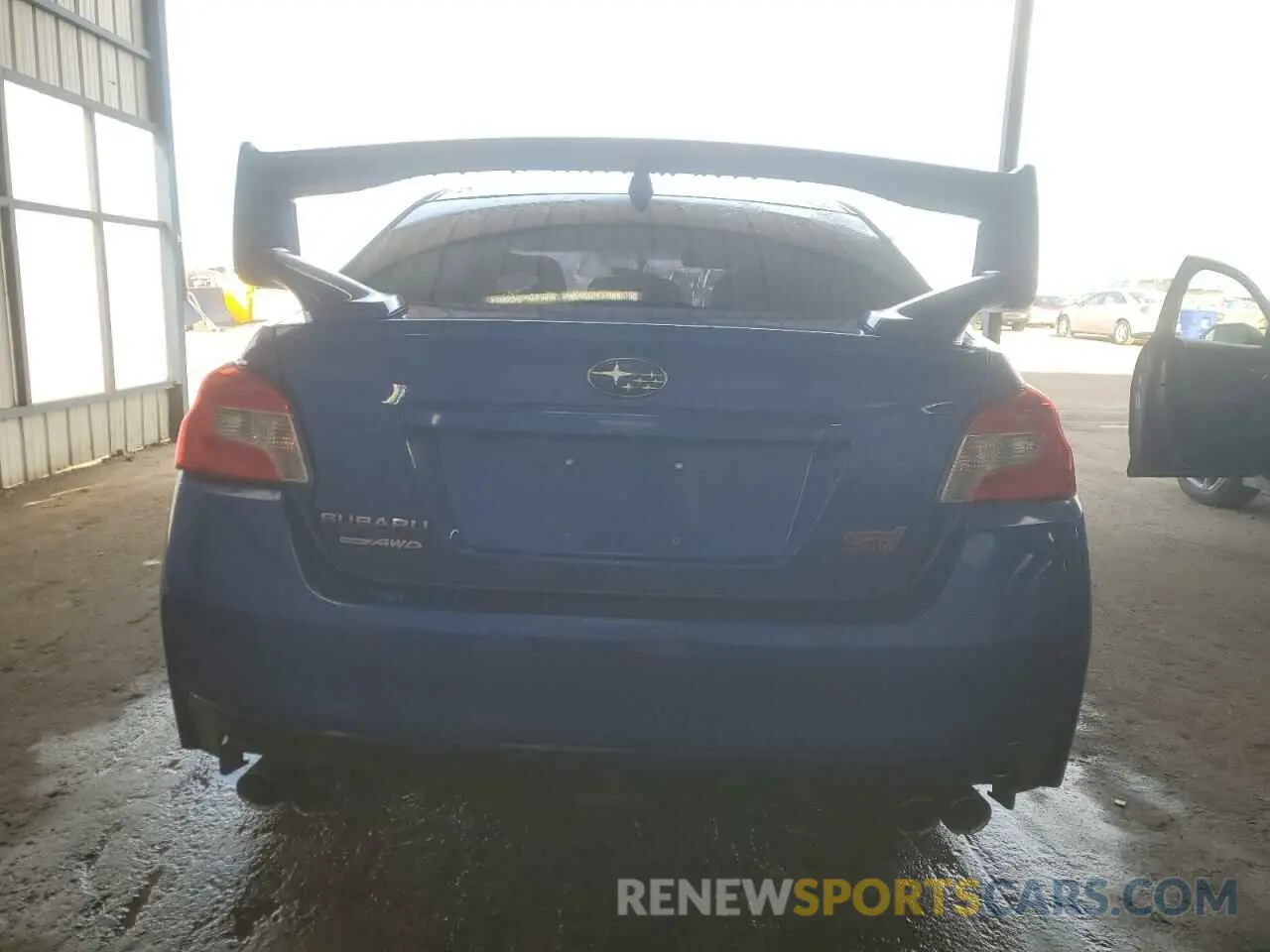 6 fotografías del automóvil dañado JF1VA2E66M9801549 SUBARU WRX 2021