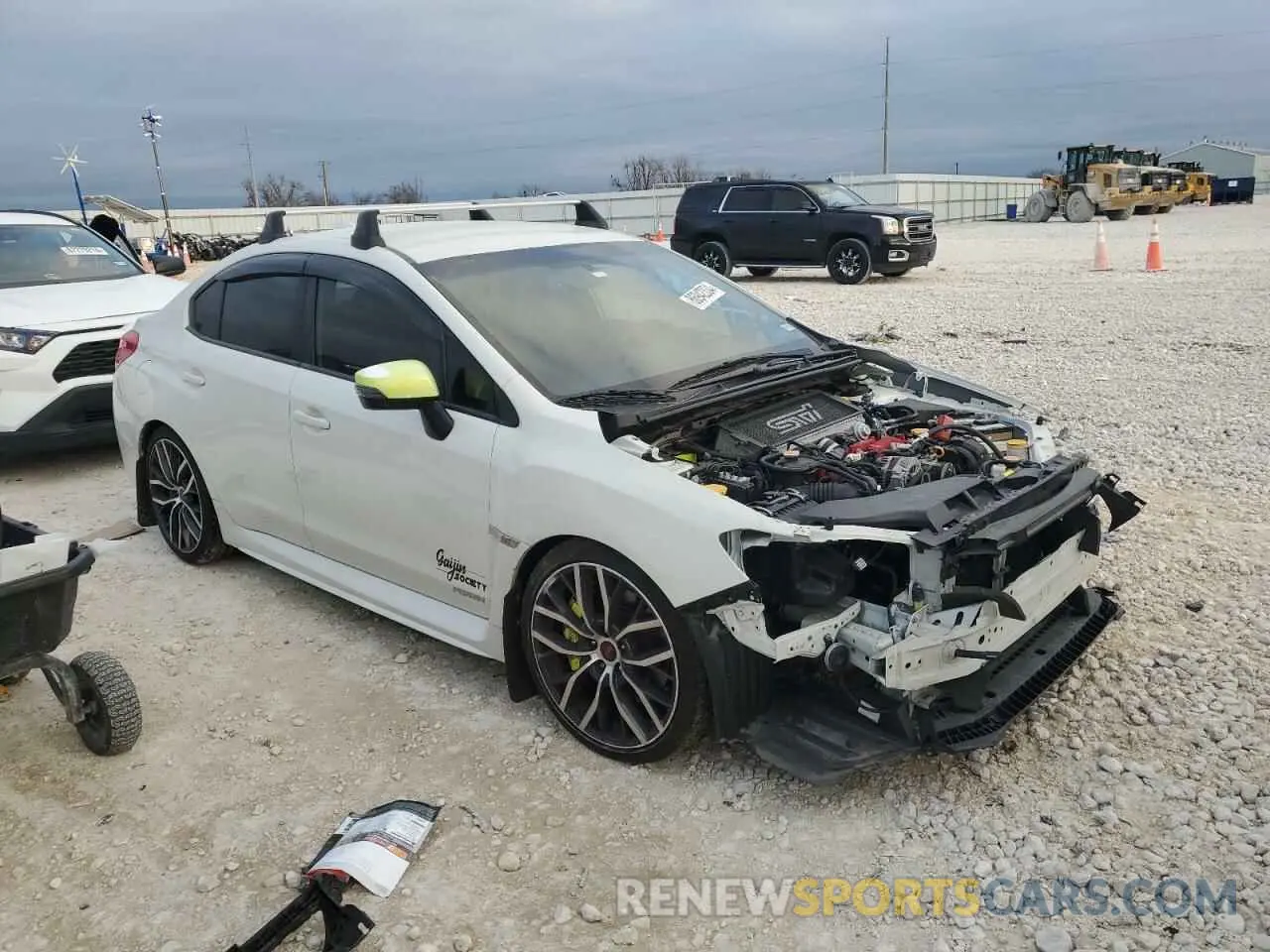 4 fotografías del automóvil dañado JF1VA2E68M9806350 SUBARU WRX 2021