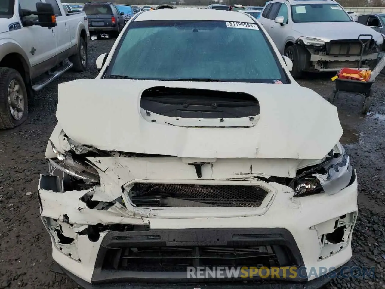 5 fotografías del automóvil dañado JF1VA2S69M9811240 SUBARU WRX 2021