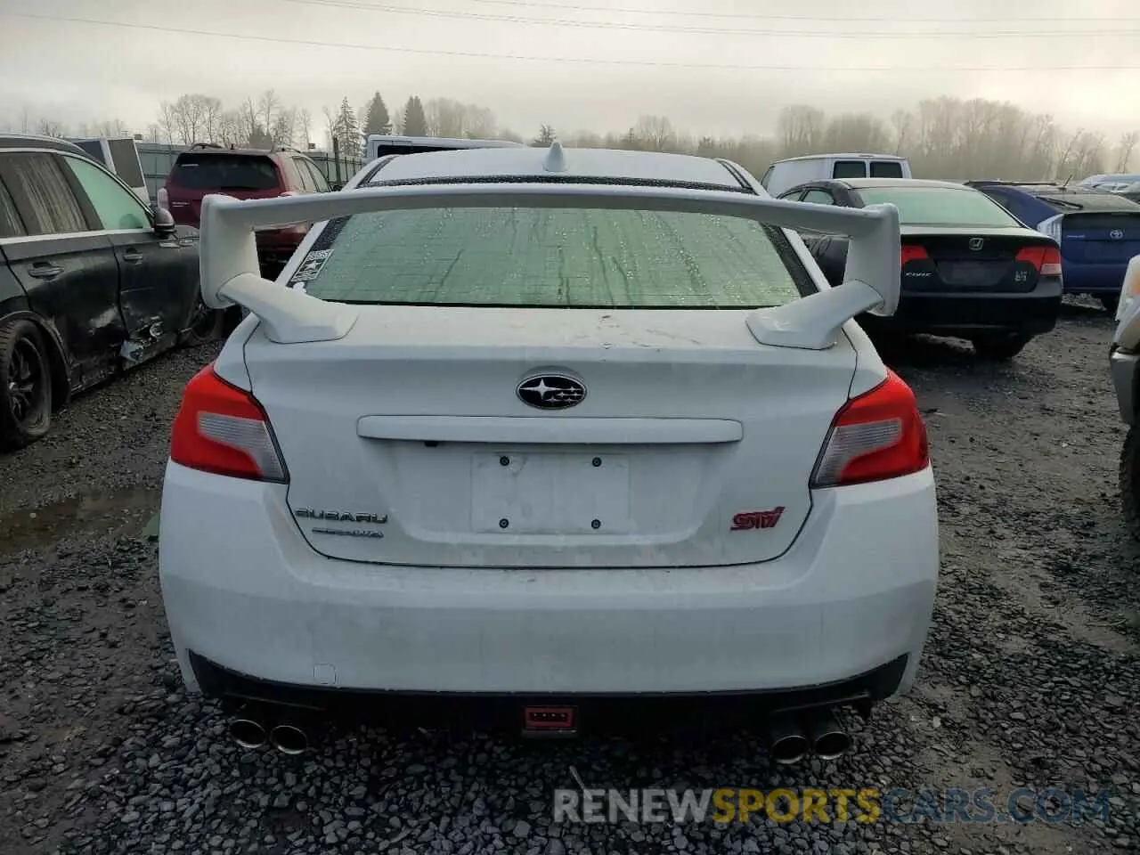 6 fotografías del automóvil dañado JF1VA2S69M9811240 SUBARU WRX 2021