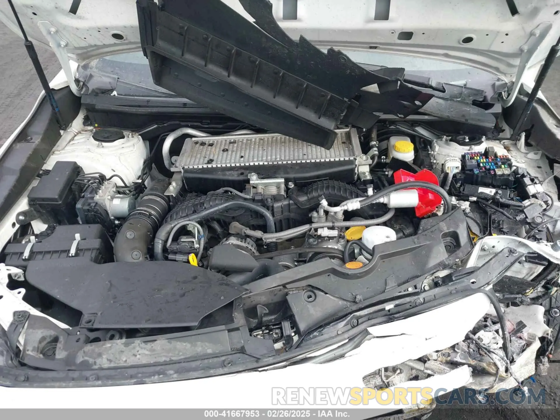 10 fotografías del automóvil dañado JF1VBAA60N9002705 SUBARU WRX 2022