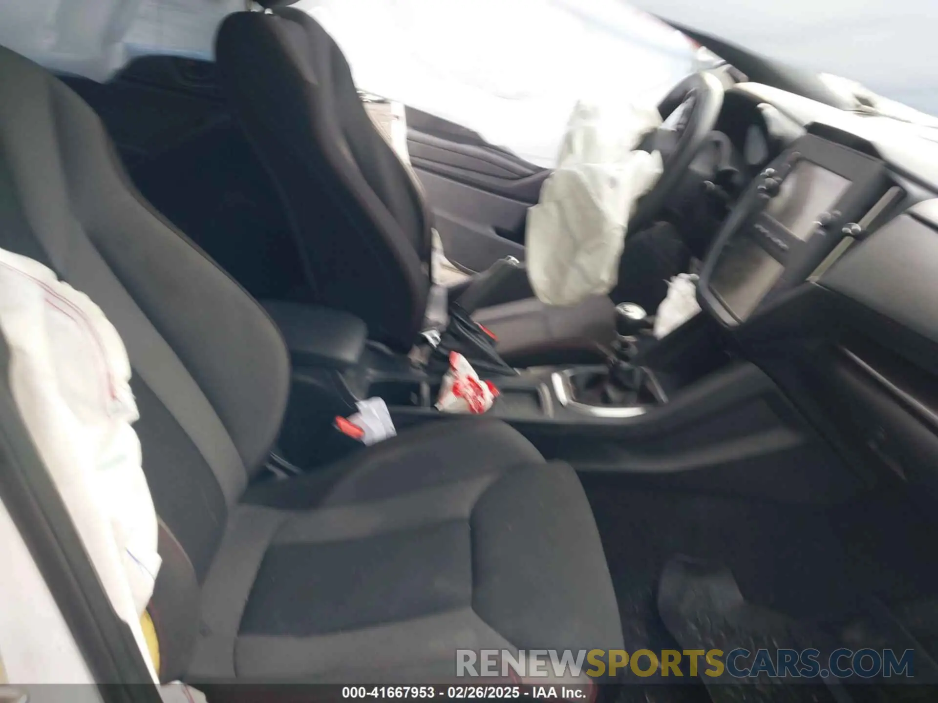 5 fotografías del automóvil dañado JF1VBAA60N9002705 SUBARU WRX 2022