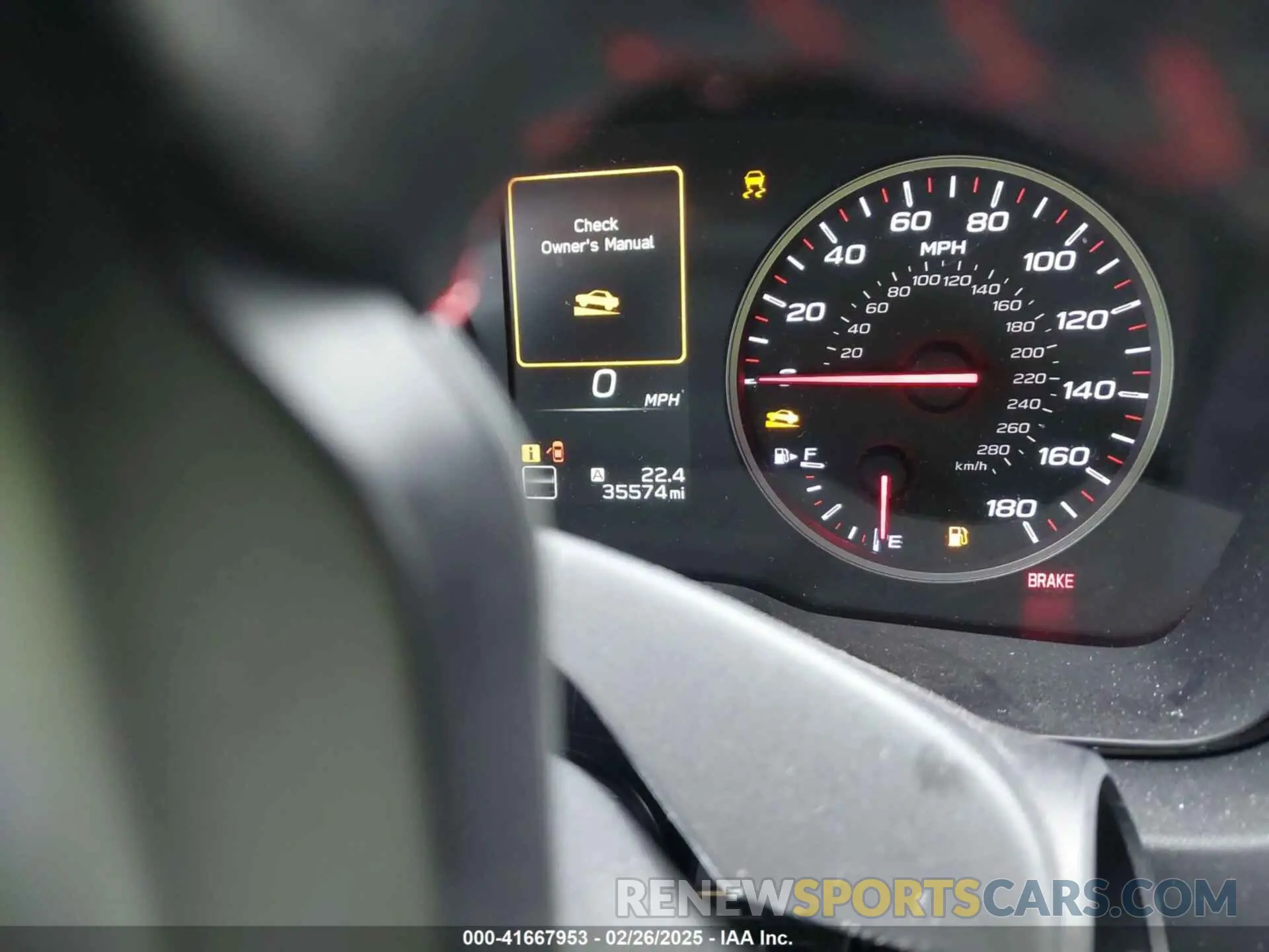7 fotografías del automóvil dañado JF1VBAA60N9002705 SUBARU WRX 2022