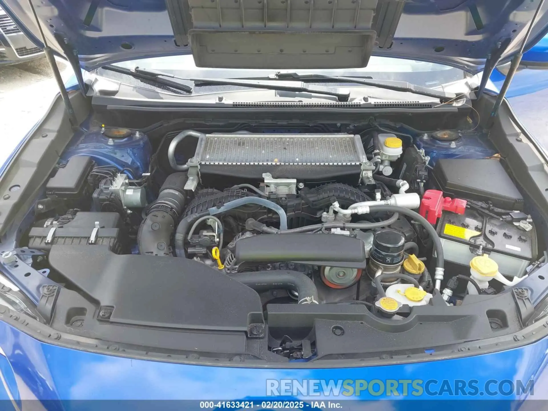 10 fotografías del automóvil dañado JF1VBAA60N9016362 SUBARU WRX 2022