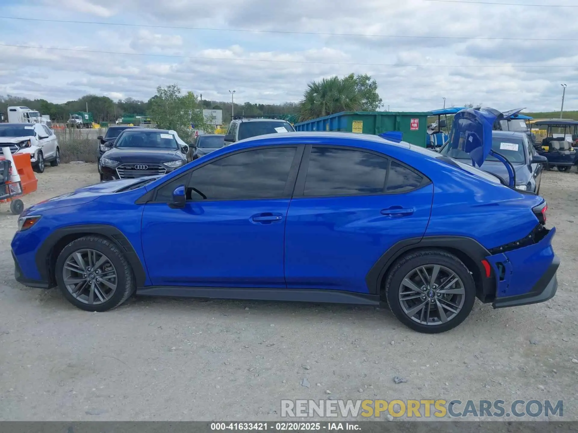 14 fotografías del automóvil dañado JF1VBAA60N9016362 SUBARU WRX 2022