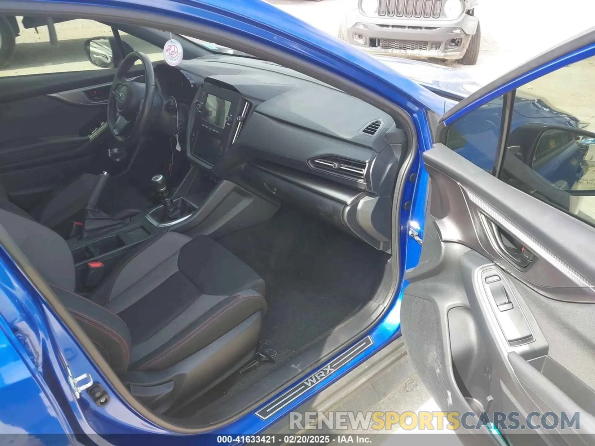 5 fotografías del automóvil dañado JF1VBAA60N9016362 SUBARU WRX 2022