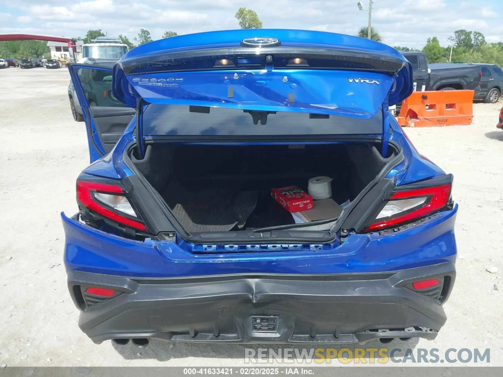 6 fotografías del automóvil dañado JF1VBAA60N9016362 SUBARU WRX 2022