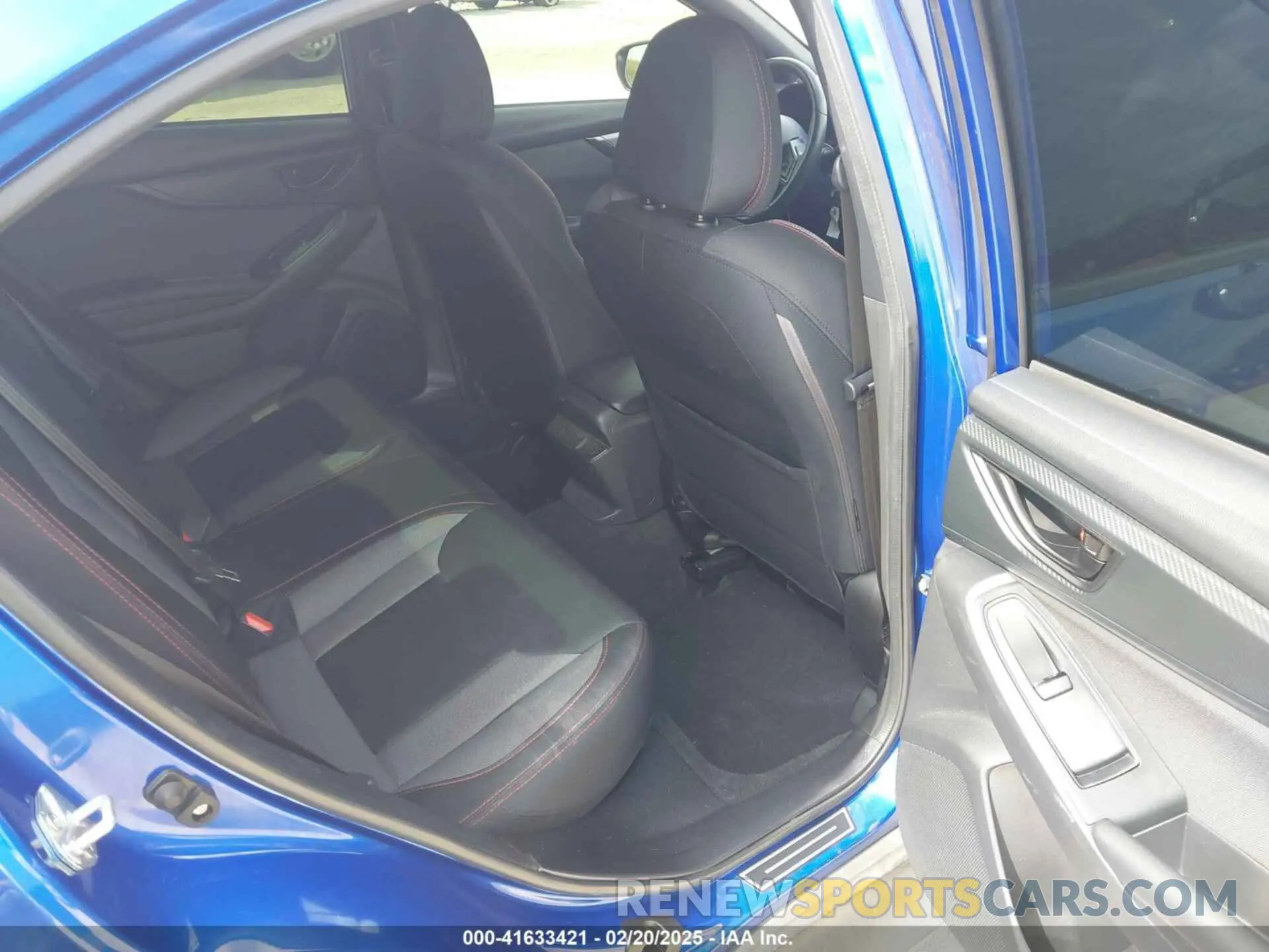 8 fotografías del automóvil dañado JF1VBAA60N9016362 SUBARU WRX 2022