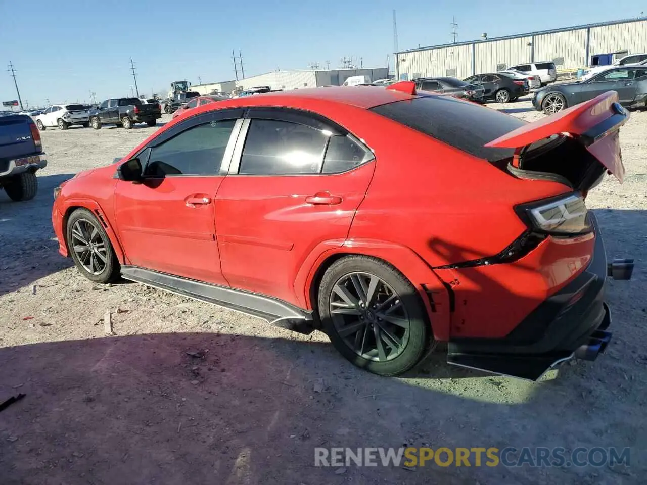 2 fotografías del automóvil dañado JF1VBAA60N9022338 SUBARU WRX 2022