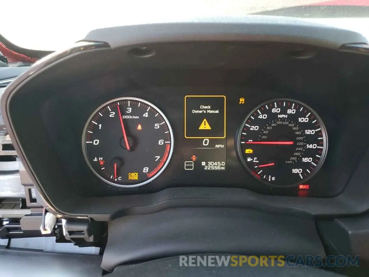 9 fotografías del automóvil dañado JF1VBAA60N9022338 SUBARU WRX 2022