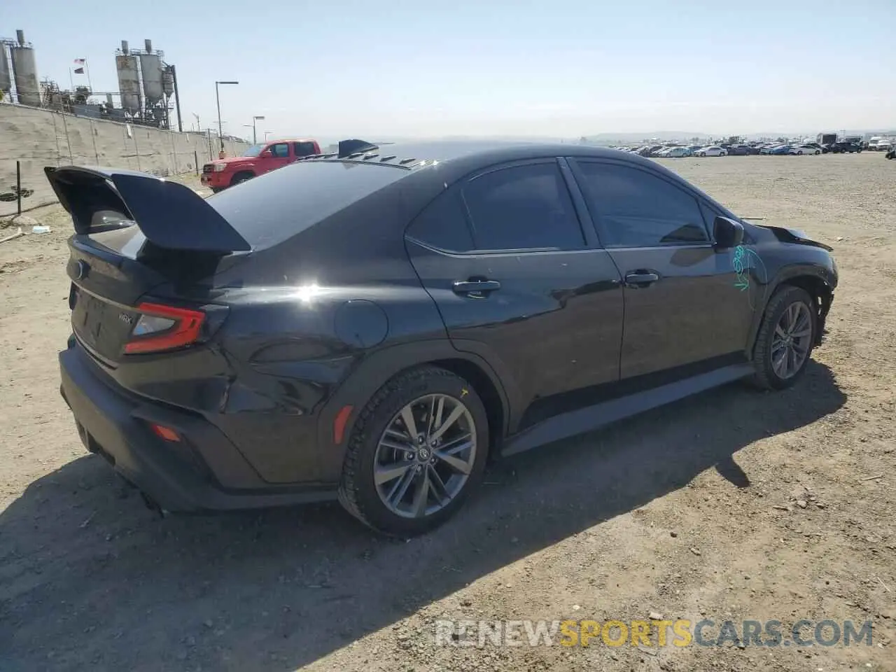 3 fotografías del automóvil dañado JF1VBAA63N9016517 SUBARU WRX 2022