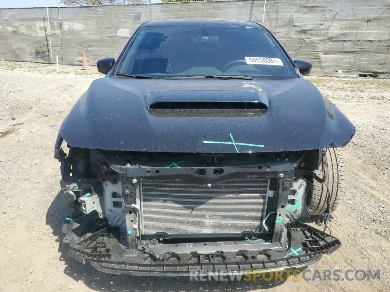 5 fotografías del automóvil dañado JF1VBAA63N9016517 SUBARU WRX 2022