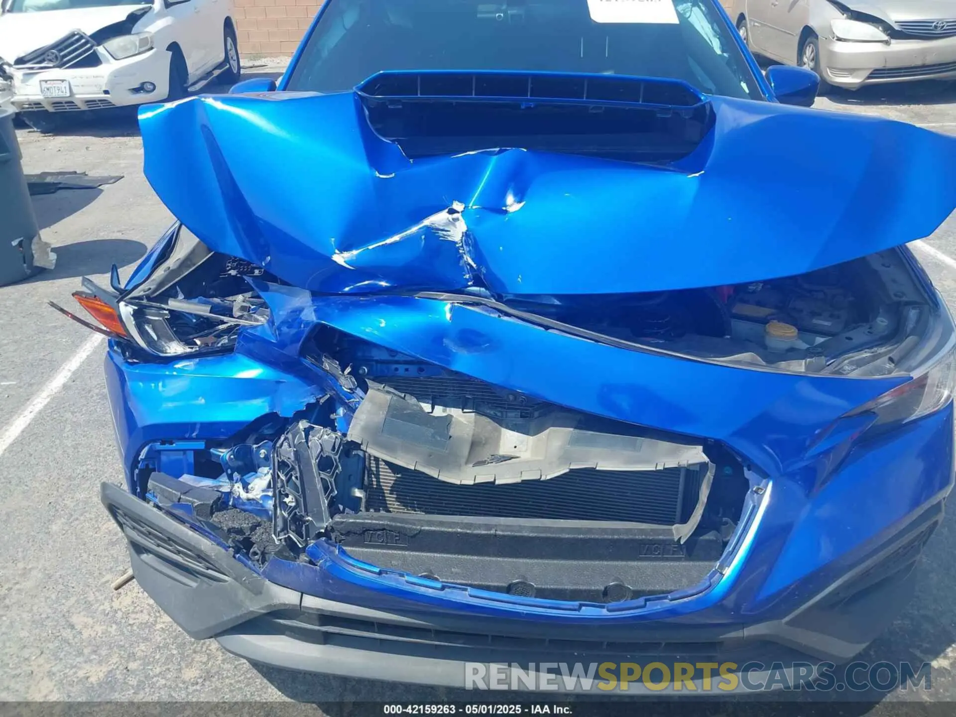 6 fotografías del automóvil dañado JF1VBAA64N9002223 SUBARU WRX 2022