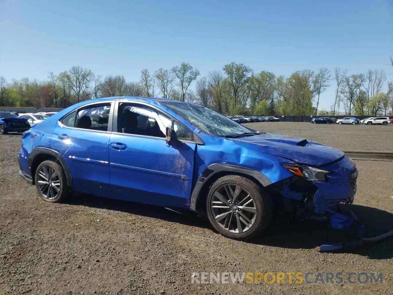 4 fotografías del automóvil dañado JF1VBAA64N9006739 SUBARU WRX 2022