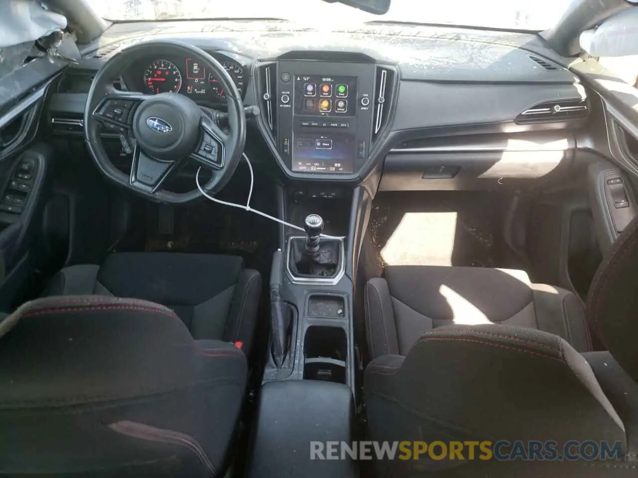 8 fotografías del automóvil dañado JF1VBAA64N9006739 SUBARU WRX 2022