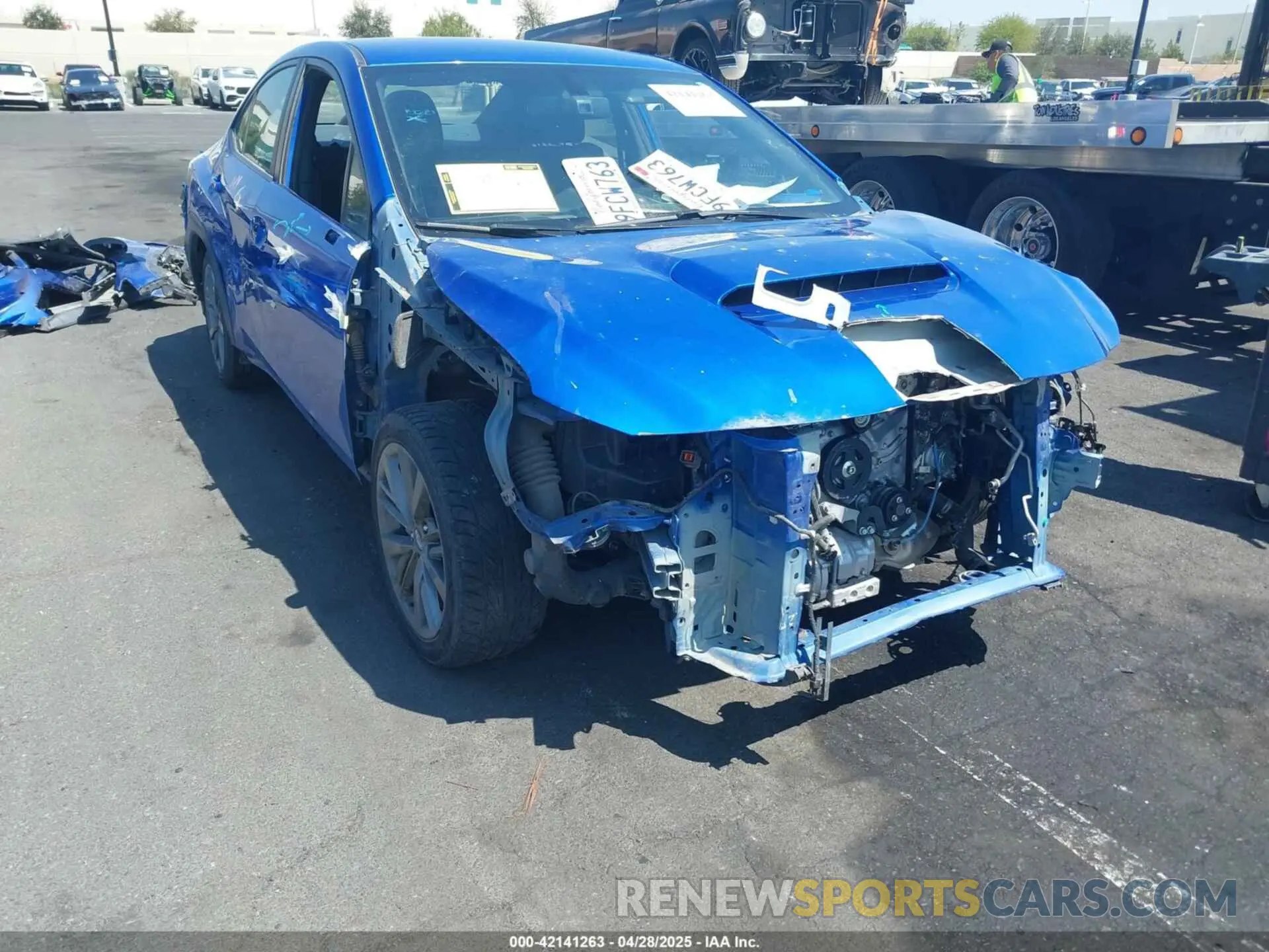 1 fotografías del automóvil dañado JF1VBAA64N9024903 SUBARU WRX 2022