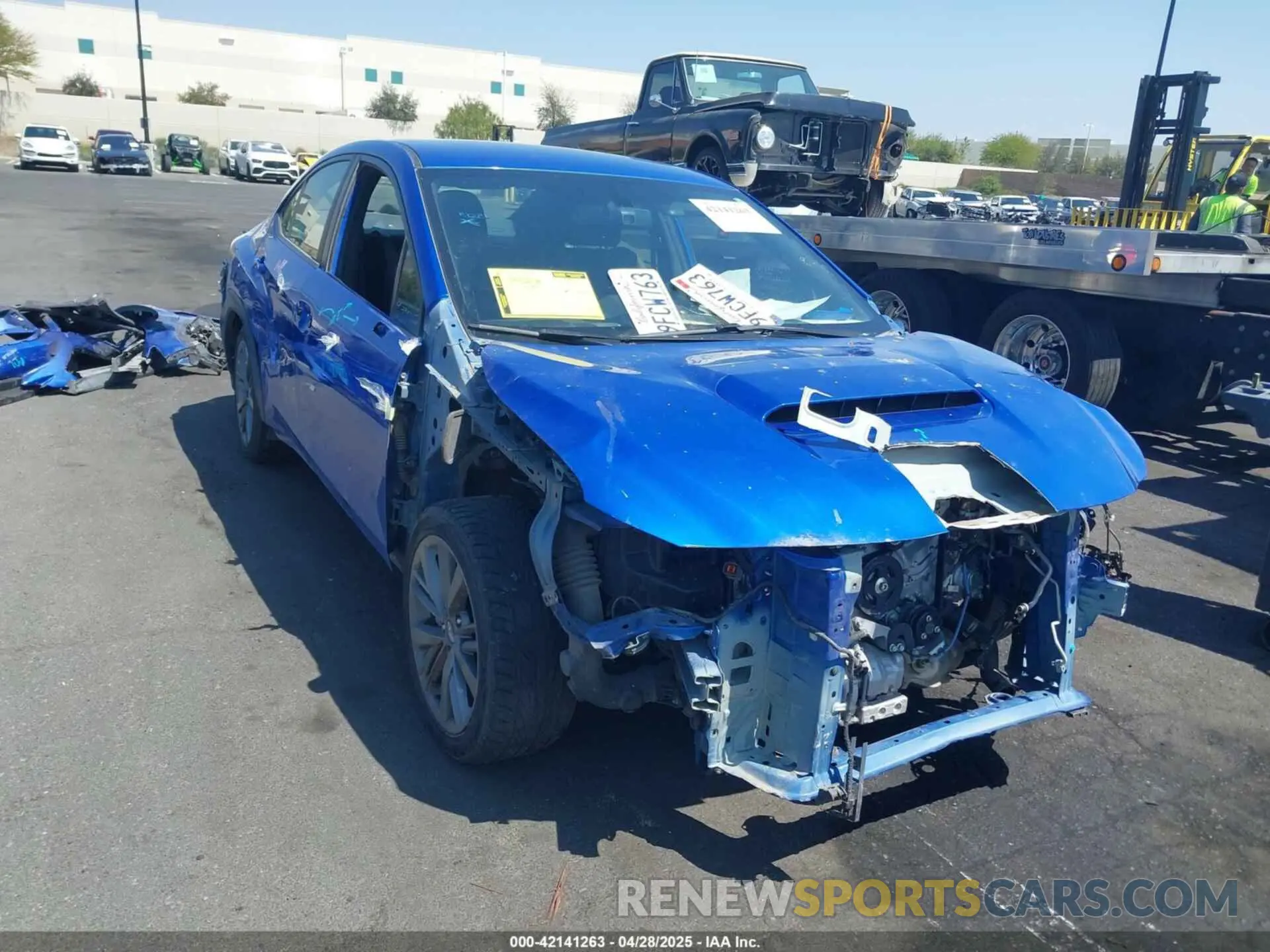 14 fotografías del automóvil dañado JF1VBAA64N9024903 SUBARU WRX 2022
