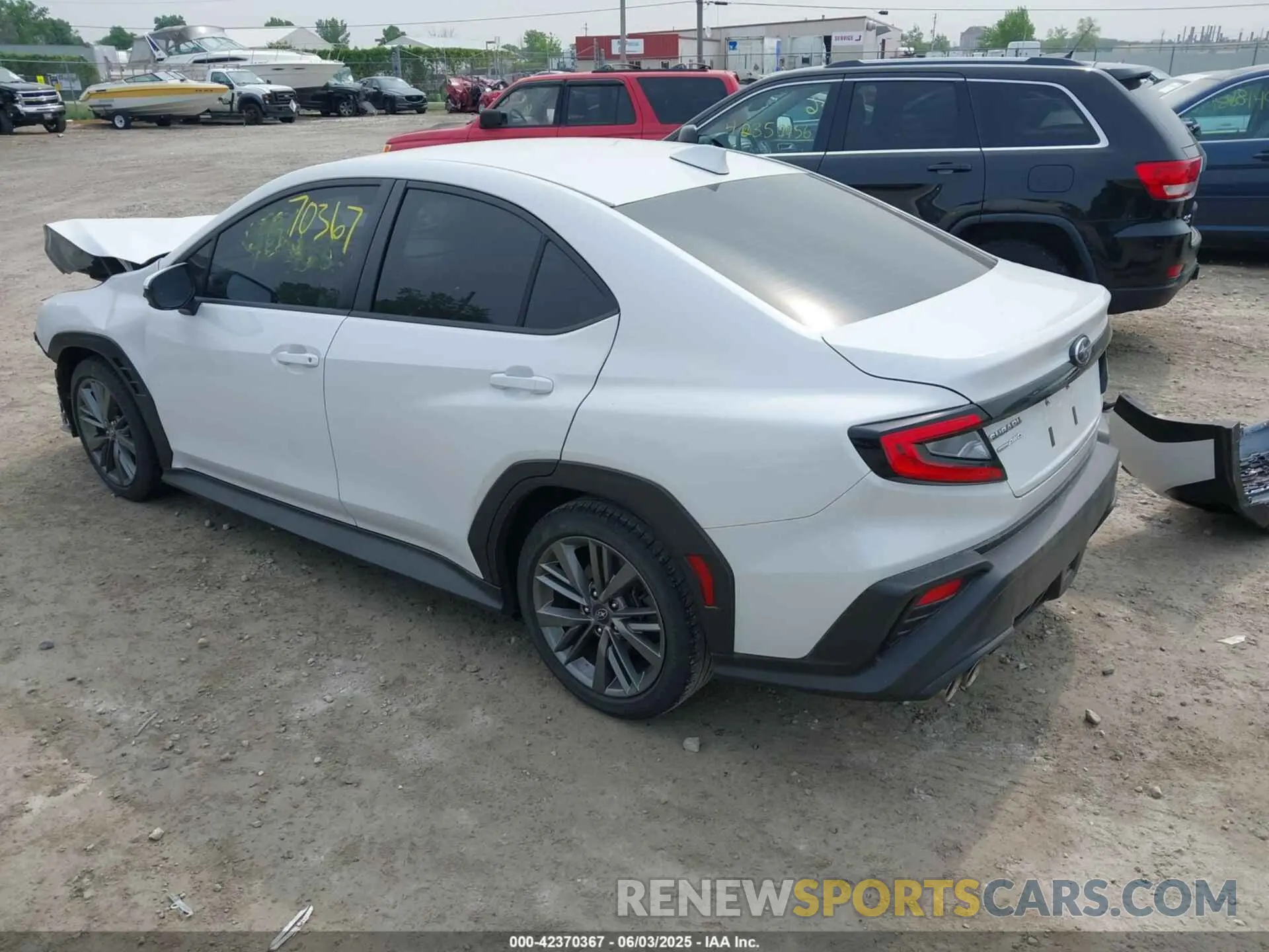 3 fotografías del automóvil dañado JF1VBAA65N9006233 SUBARU WRX 2022