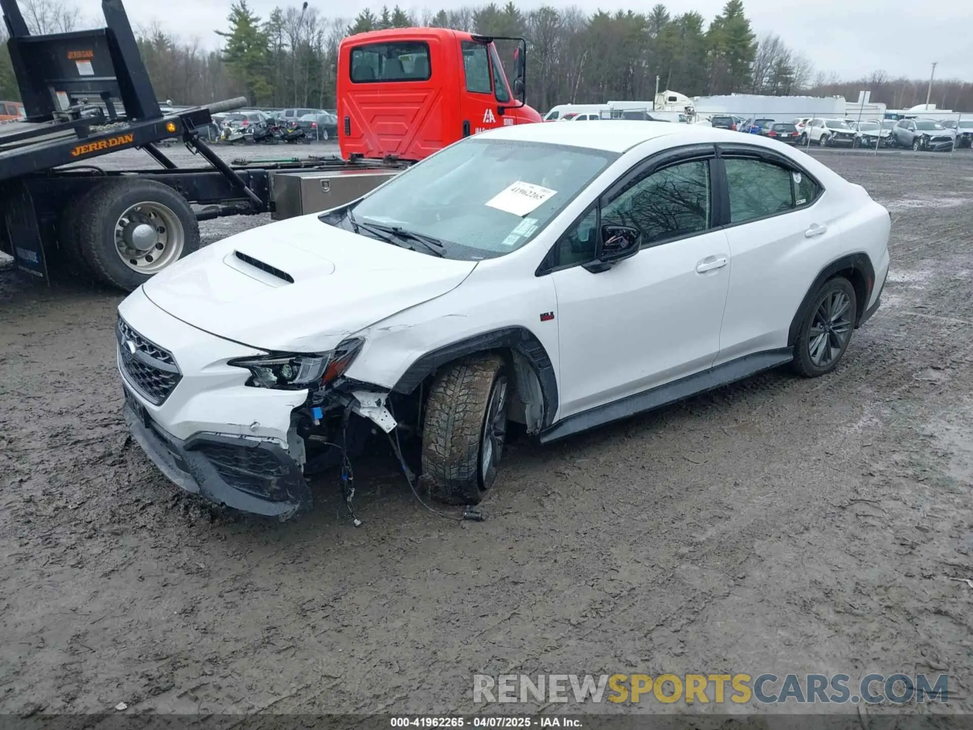 2 fotografías del automóvil dañado JF1VBAA65N9026482 SUBARU WRX 2022