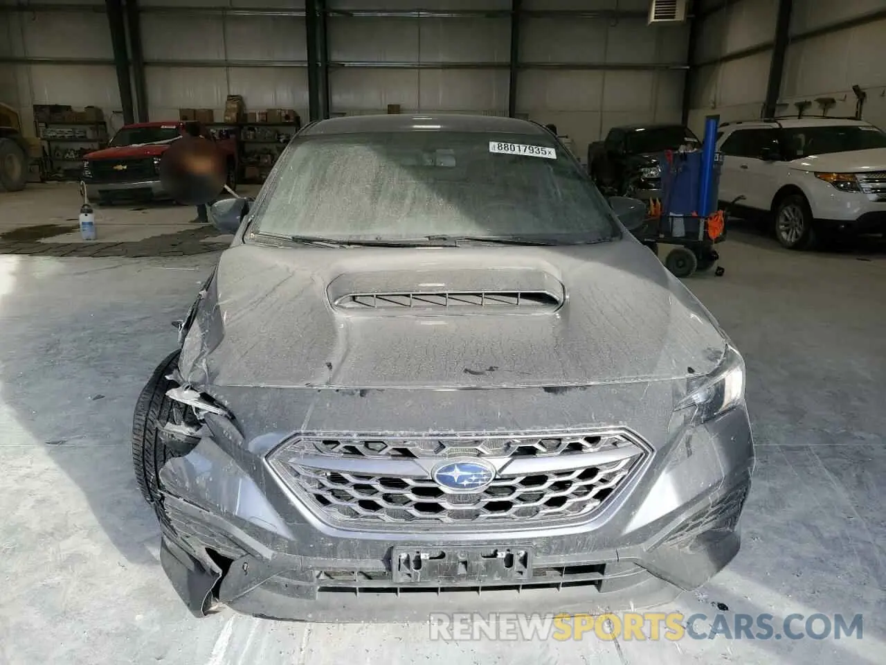 5 fotografías del automóvil dañado JF1VBAA66N9017225 SUBARU WRX 2022