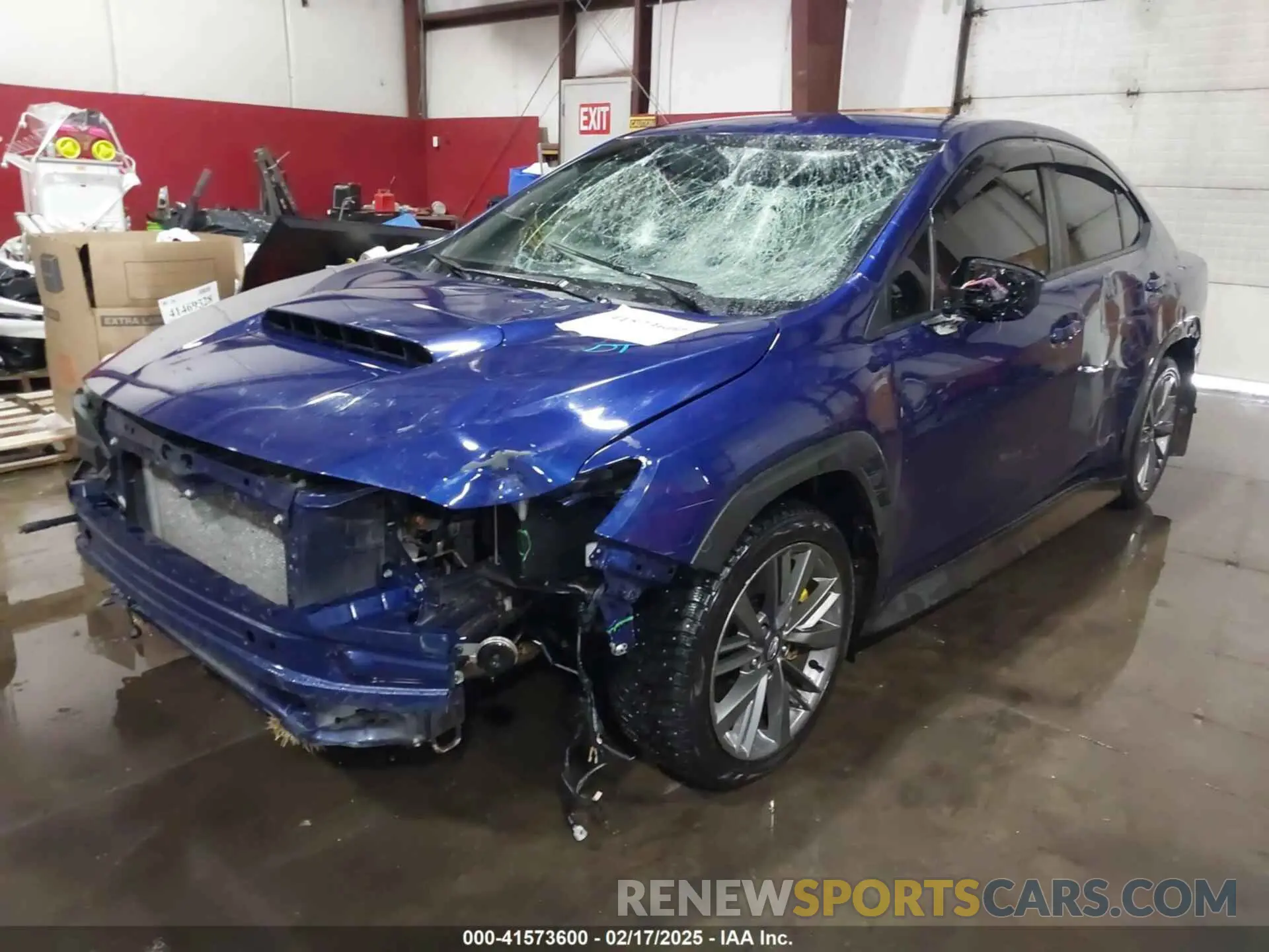 2 fotografías del automóvil dañado JF1VBAA67N9006105 SUBARU WRX 2022