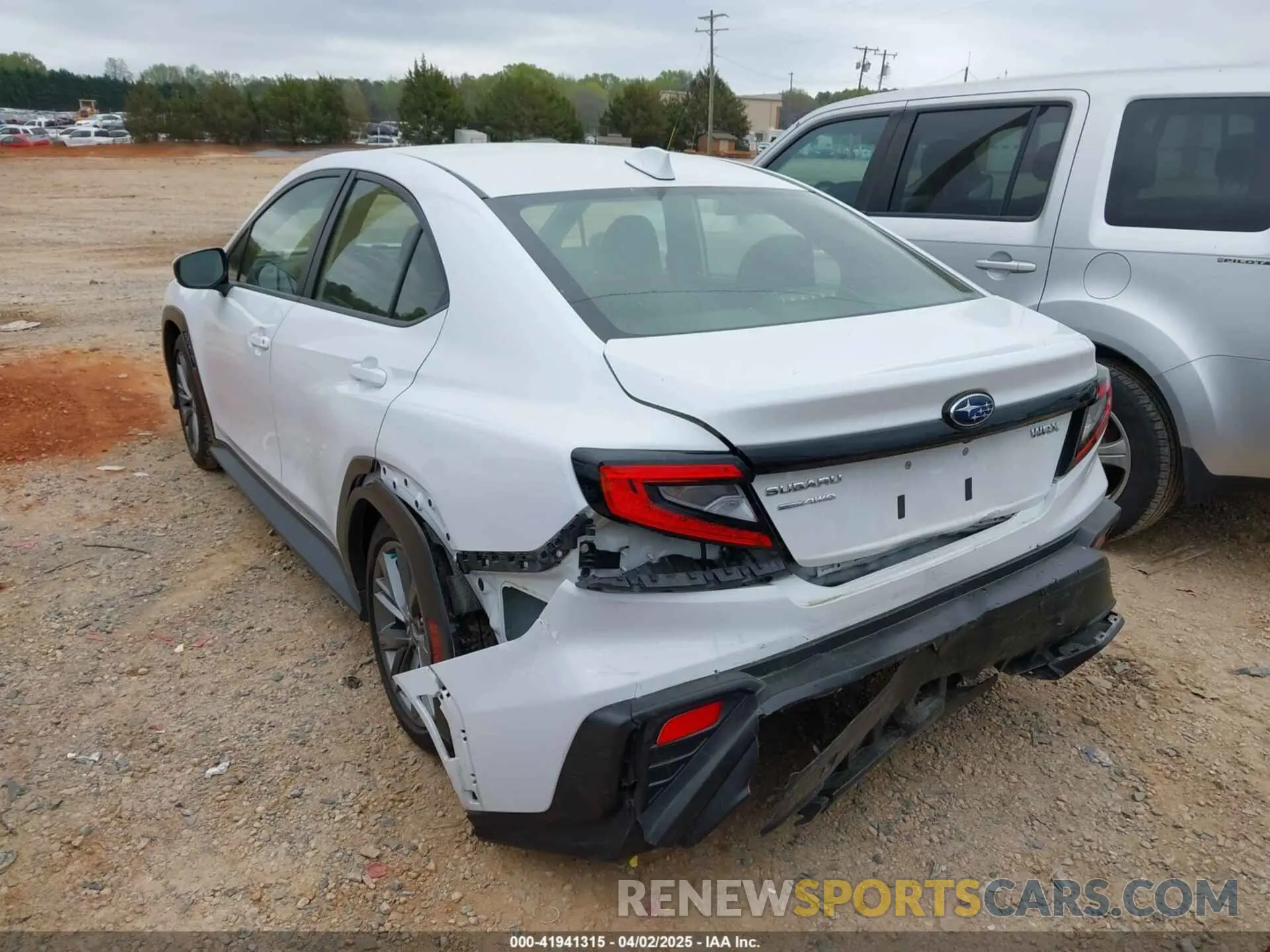 3 fotografías del automóvil dañado JF1VBAA68N9017257 SUBARU WRX 2022