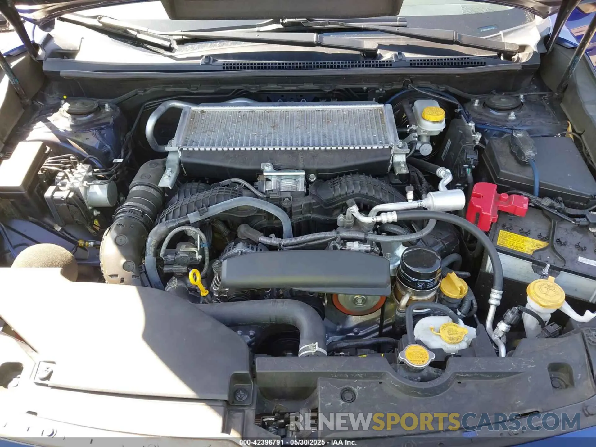 10 fotografías del automóvil dañado JF1VBAA6XN9017972 SUBARU WRX 2022
