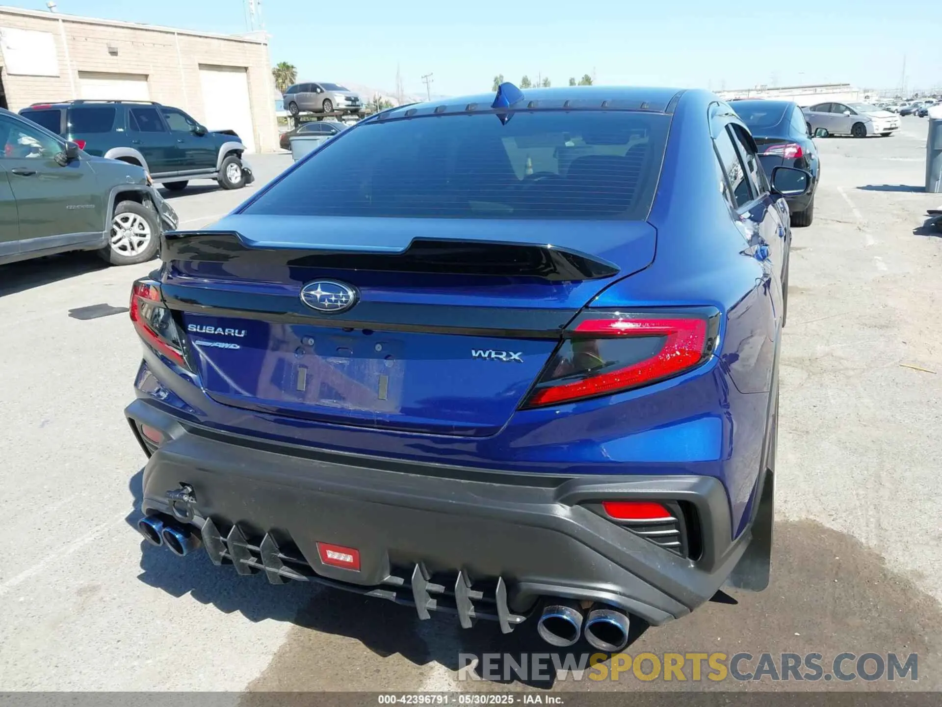 17 fotografías del automóvil dañado JF1VBAA6XN9017972 SUBARU WRX 2022