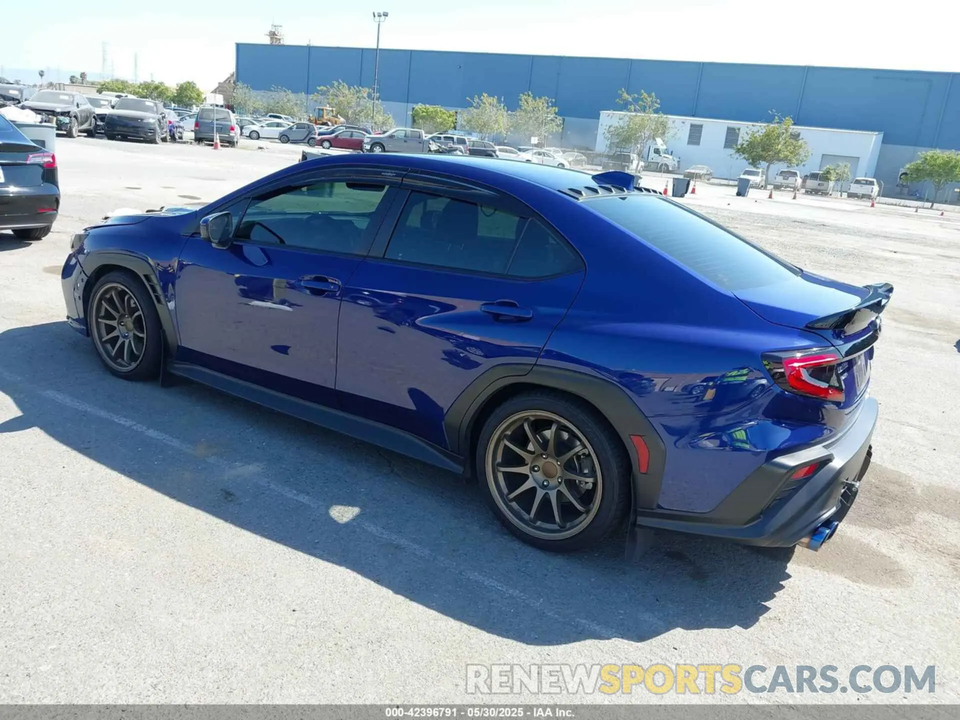 3 fotografías del automóvil dañado JF1VBAA6XN9017972 SUBARU WRX 2022