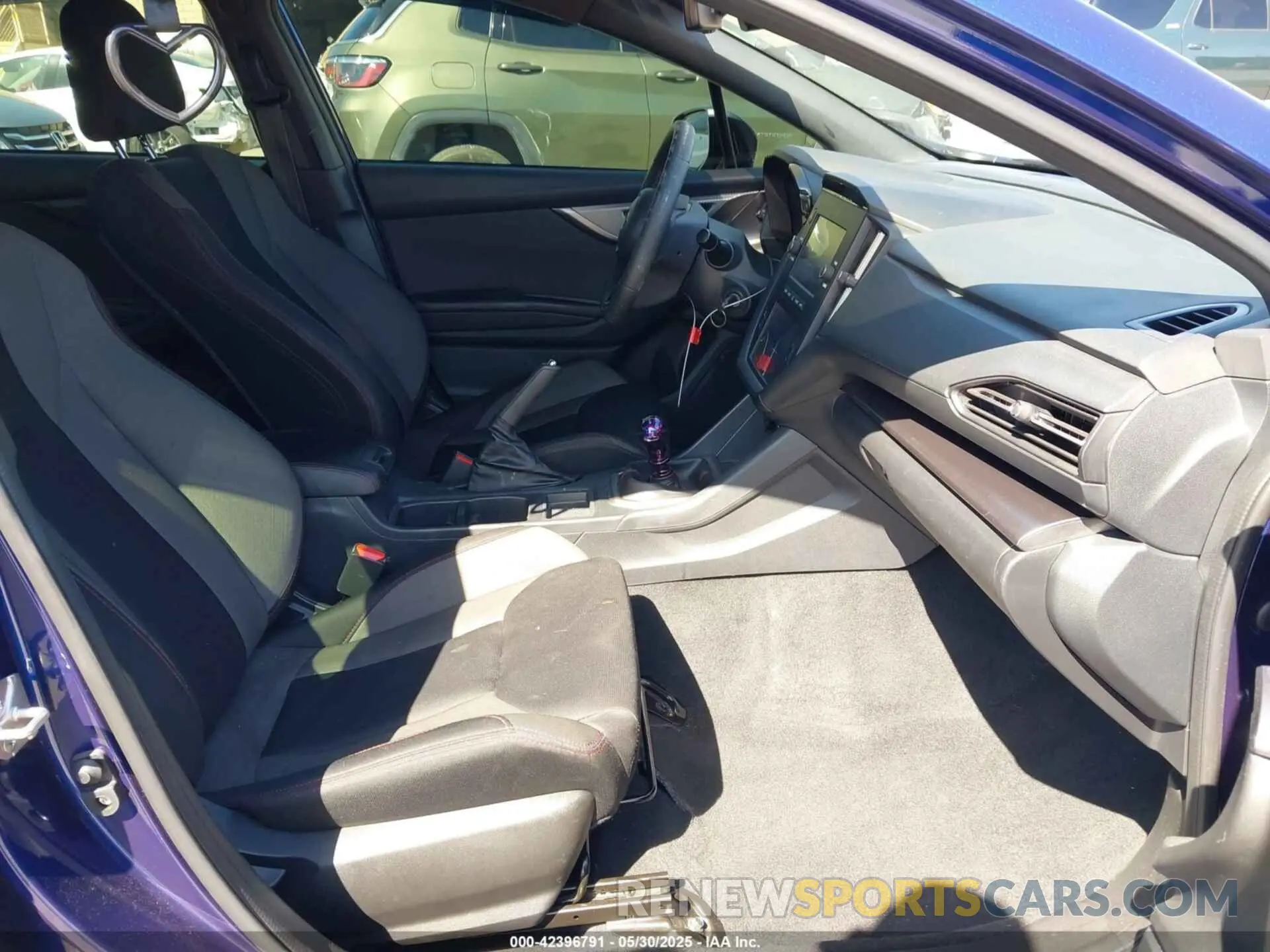 5 fotografías del automóvil dañado JF1VBAA6XN9017972 SUBARU WRX 2022