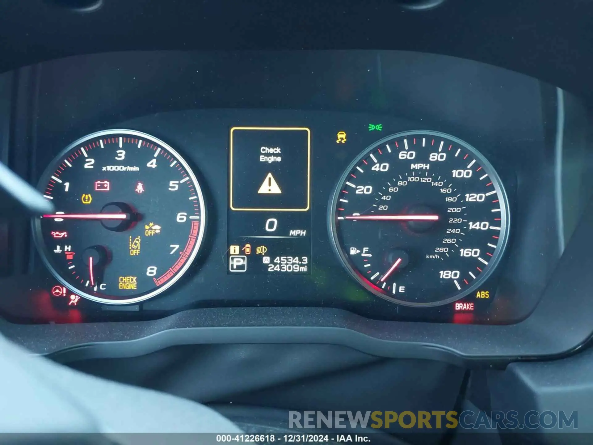 7 fotografías del automóvil dañado JF1VBAB65N8018712 SUBARU WRX 2022