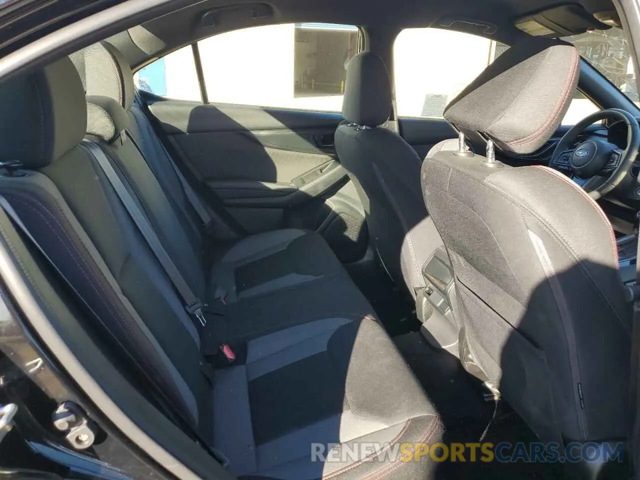 10 fotografías del automóvil dañado JF1VBAB68N8017103 SUBARU WRX 2022