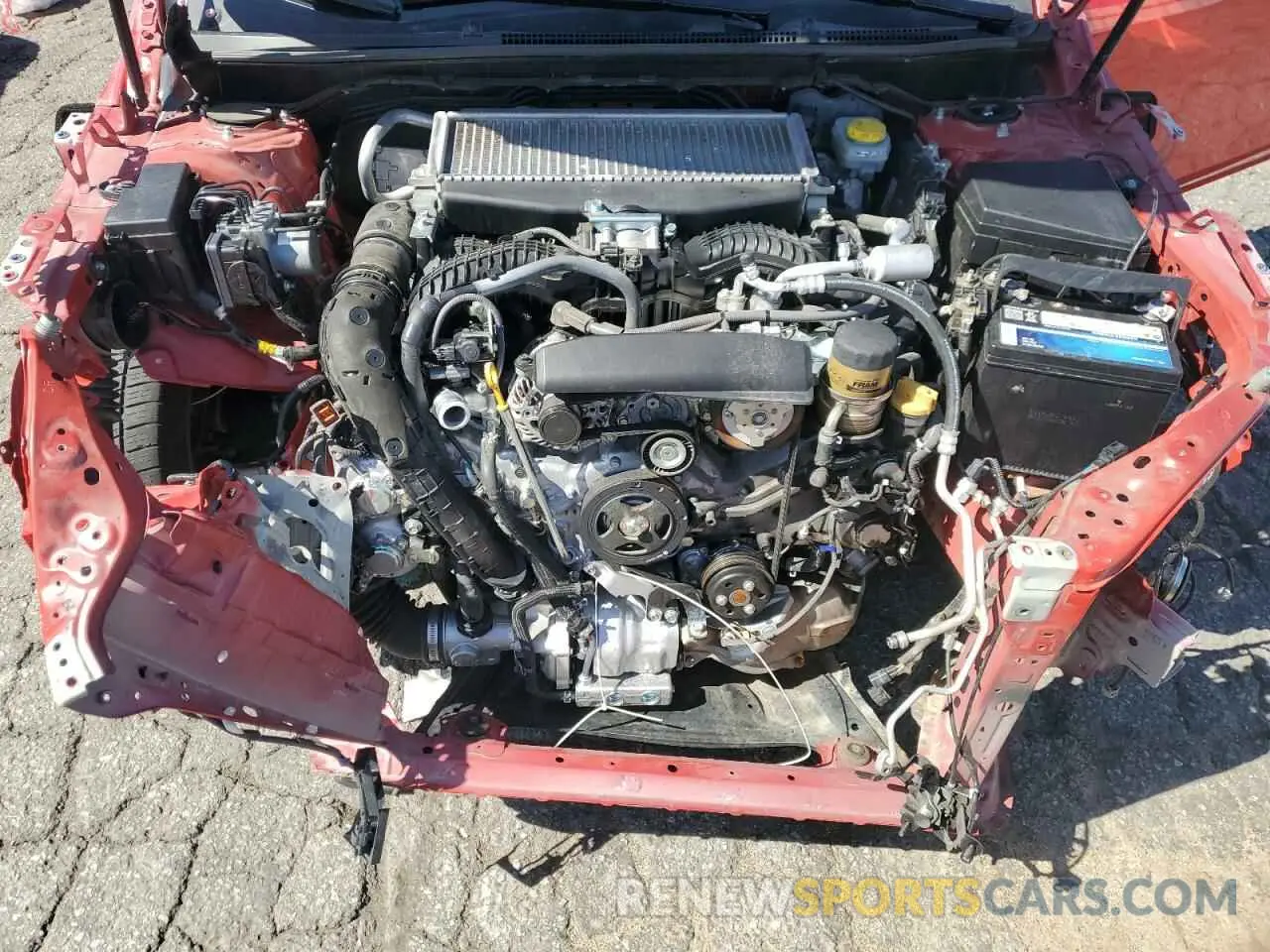 11 fotografías del automóvil dañado JF1VBAB69N8014825 SUBARU WRX 2022