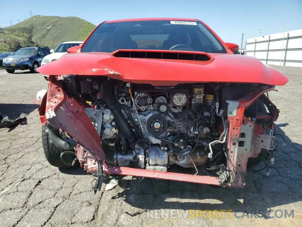 5 fotografías del automóvil dañado JF1VBAB69N8014825 SUBARU WRX 2022