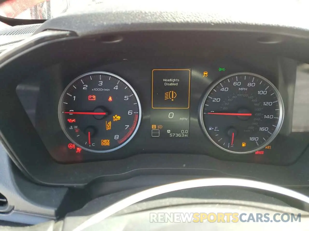 9 fotografías del automóvil dañado JF1VBAB69N8014825 SUBARU WRX 2022