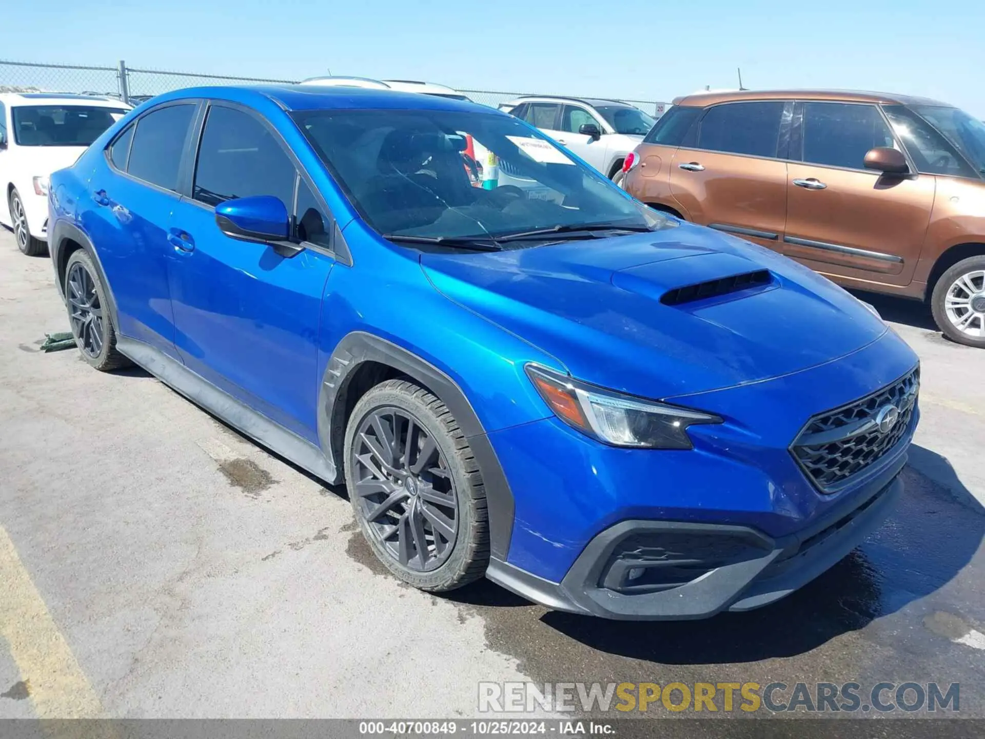 1 fotografías del automóvil dañado JF1VBAF61N9007775 SUBARU WRX 2022