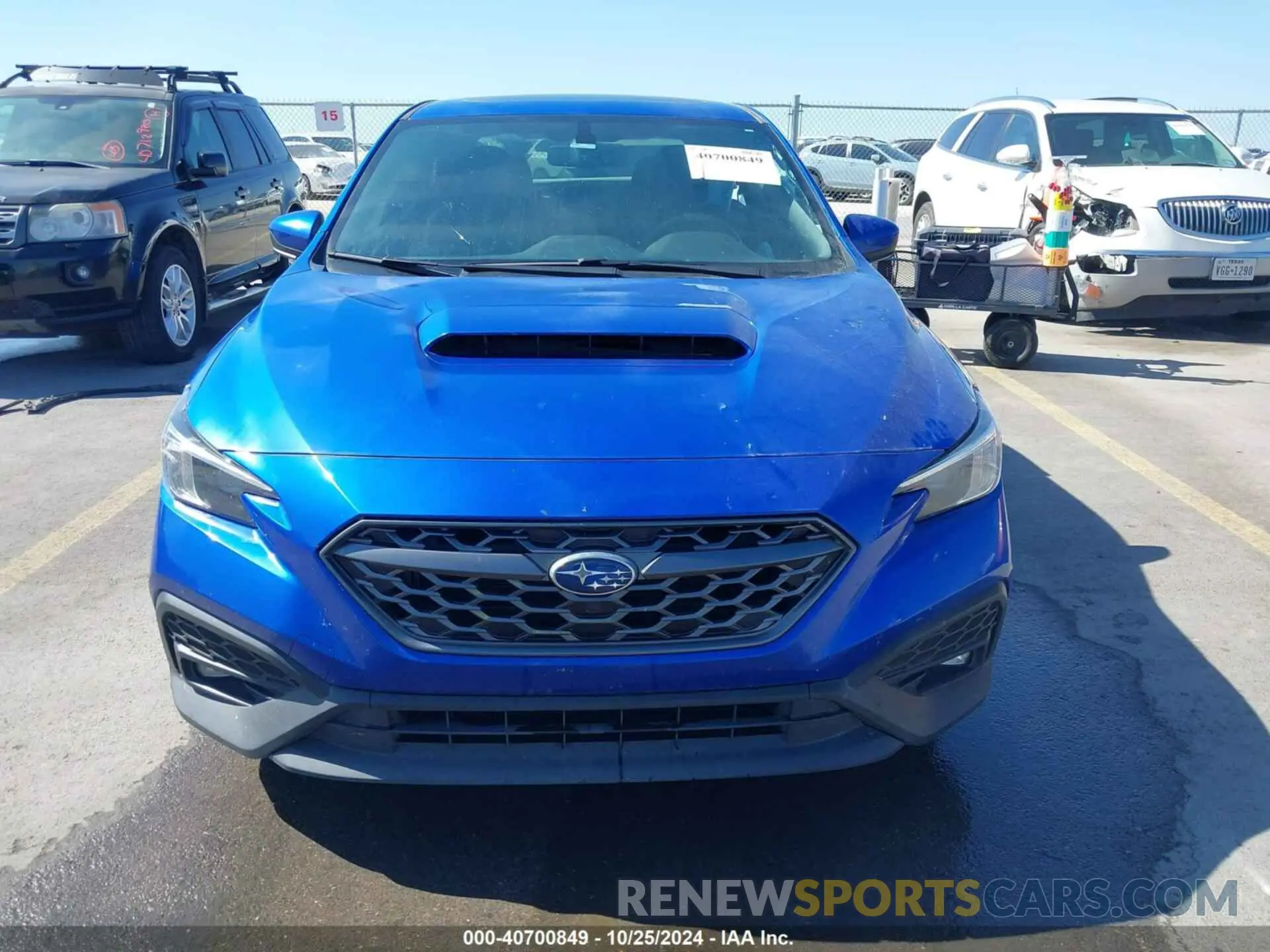 12 fotografías del automóvil dañado JF1VBAF61N9007775 SUBARU WRX 2022