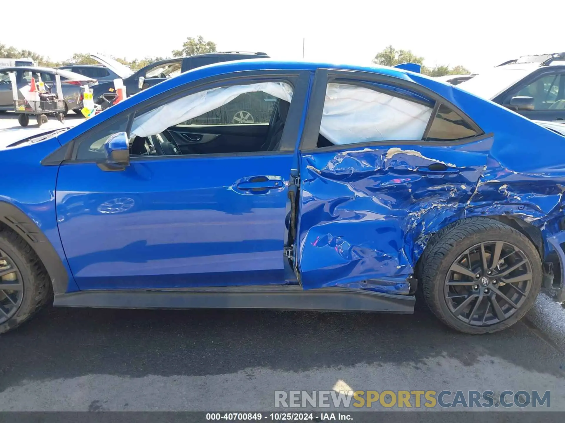 14 fotografías del automóvil dañado JF1VBAF61N9007775 SUBARU WRX 2022
