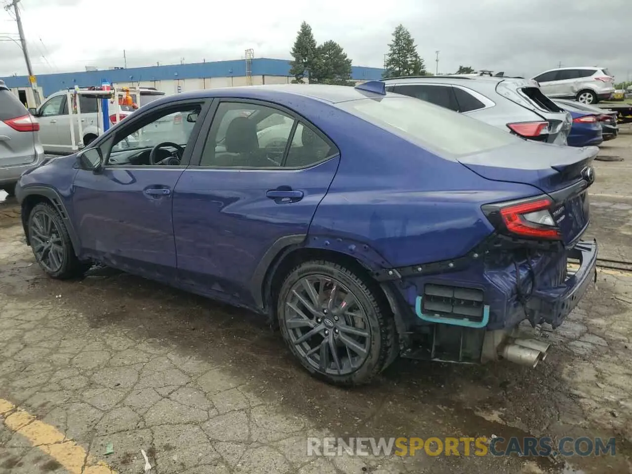 2 fotografías del automóvil dañado JF1VBAF62N9017845 SUBARU WRX 2022