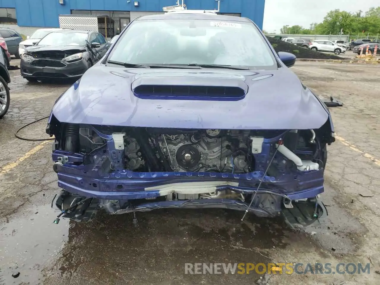 5 fotografías del automóvil dañado JF1VBAF62N9017845 SUBARU WRX 2022