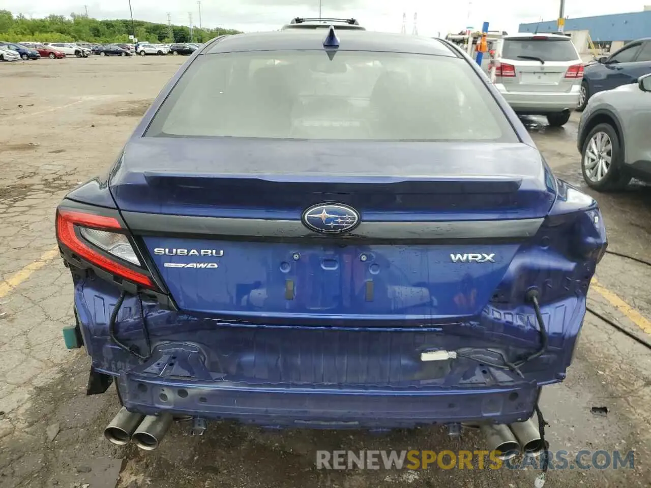 6 fotografías del automóvil dañado JF1VBAF62N9017845 SUBARU WRX 2022