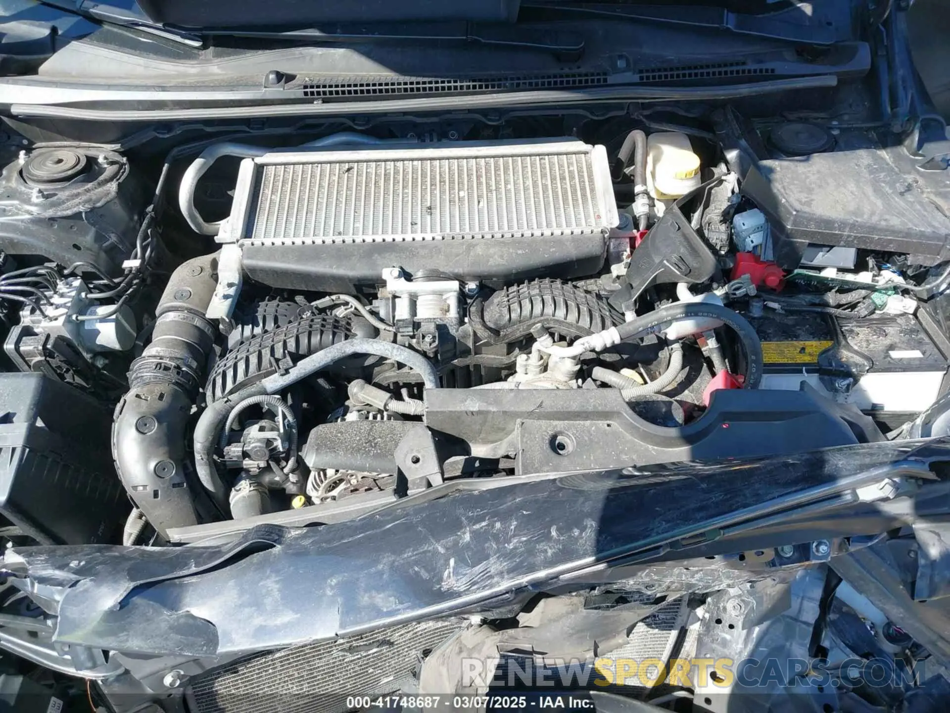 10 fotografías del automóvil dañado JF1VBAF62N9019868 SUBARU WRX 2022