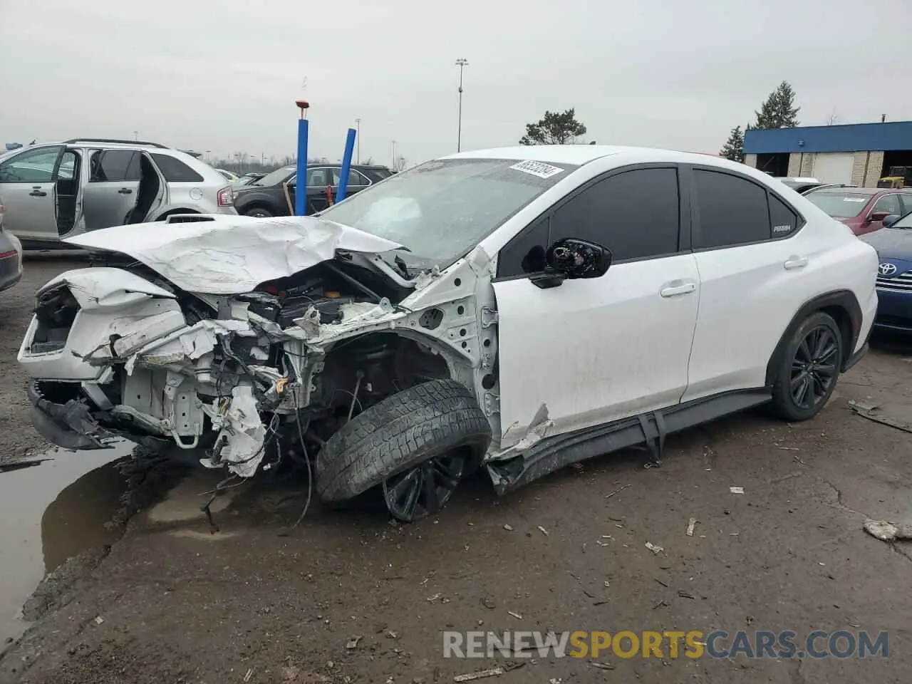 1 fotografías del automóvil dañado JF1VBAF62N9027291 SUBARU WRX 2022
