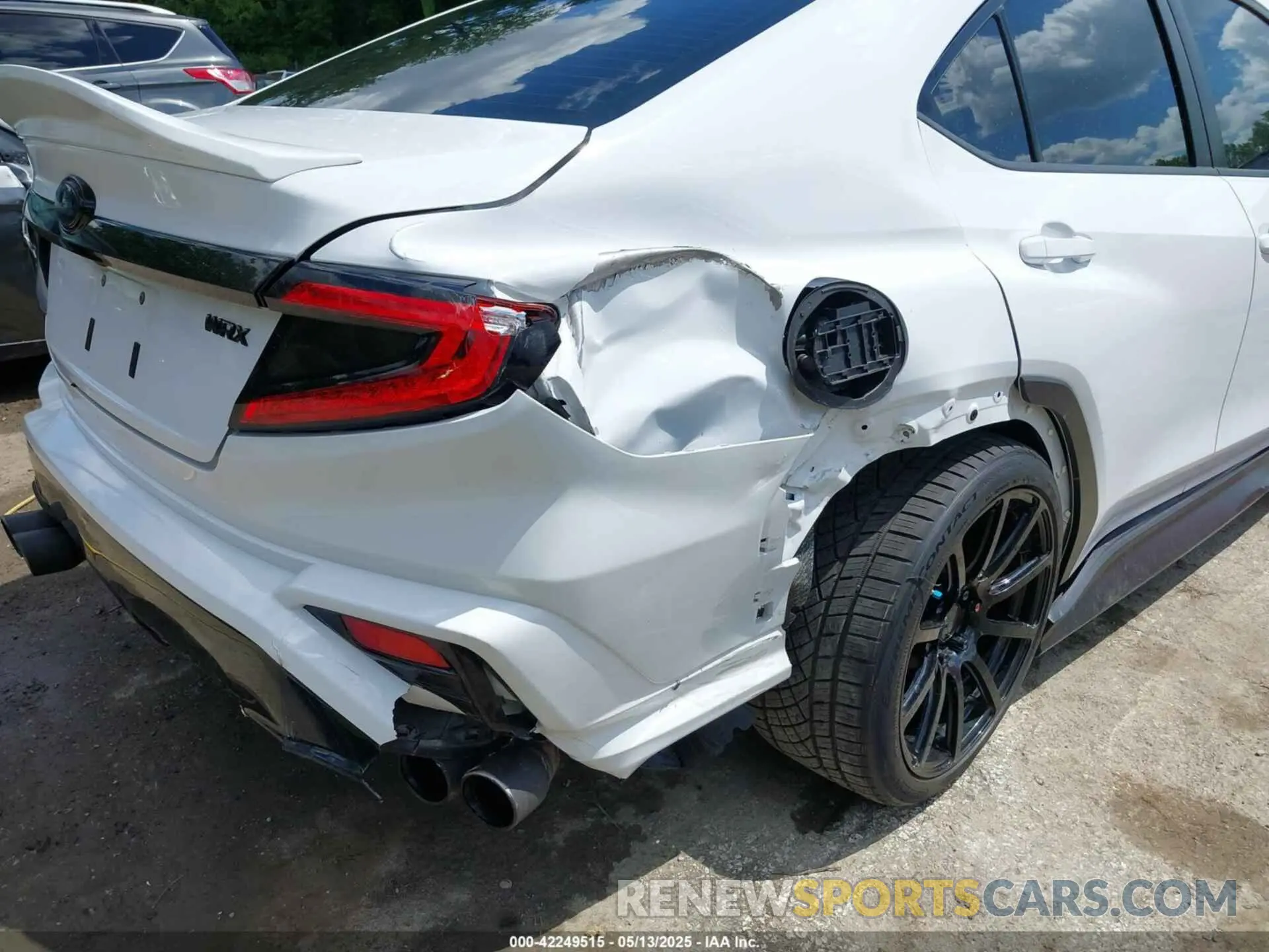 6 fotografías del automóvil dañado JF1VBAF63N9003498 SUBARU WRX 2022