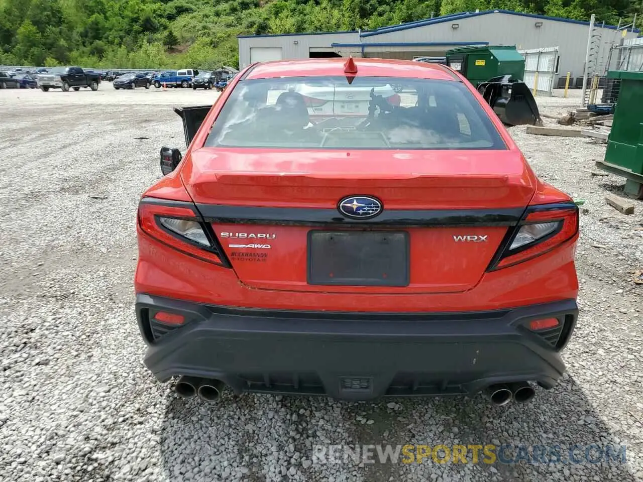 6 fotografías del automóvil dañado JF1VBAF63N9028465 SUBARU WRX 2022