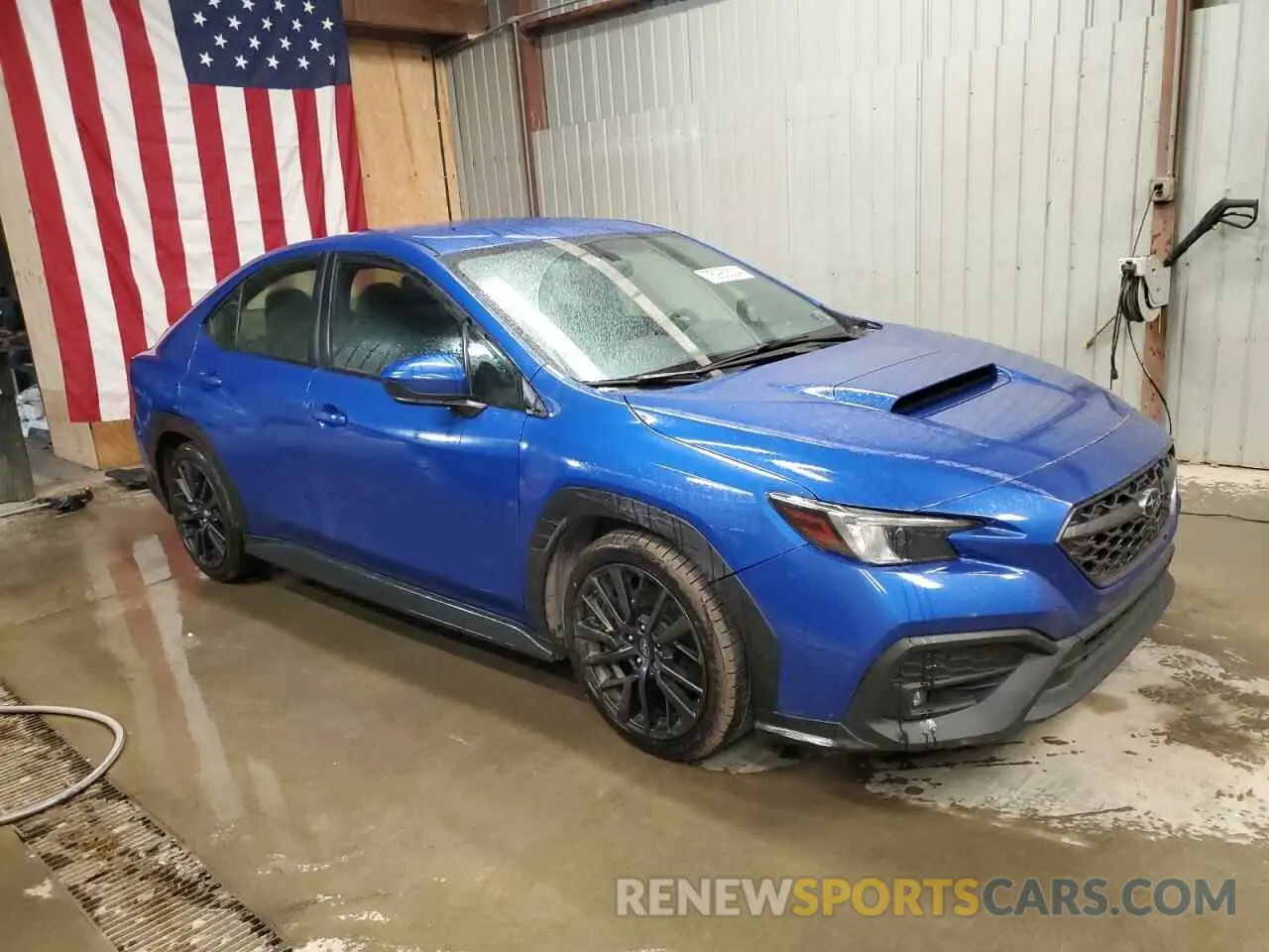 4 fotografías del automóvil dañado JF1VBAF63N9030720 SUBARU WRX 2022