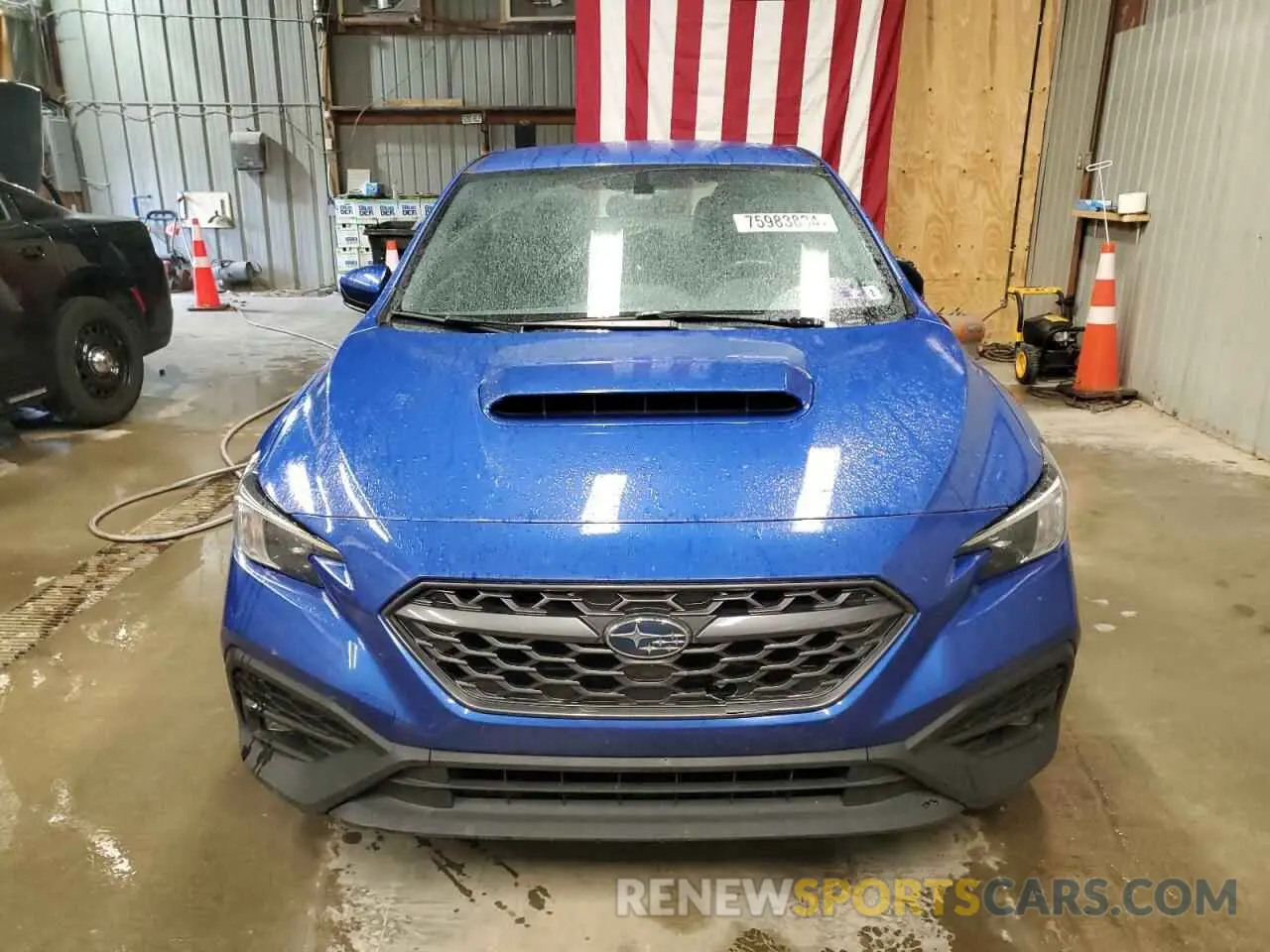 5 fotografías del automóvil dañado JF1VBAF63N9030720 SUBARU WRX 2022