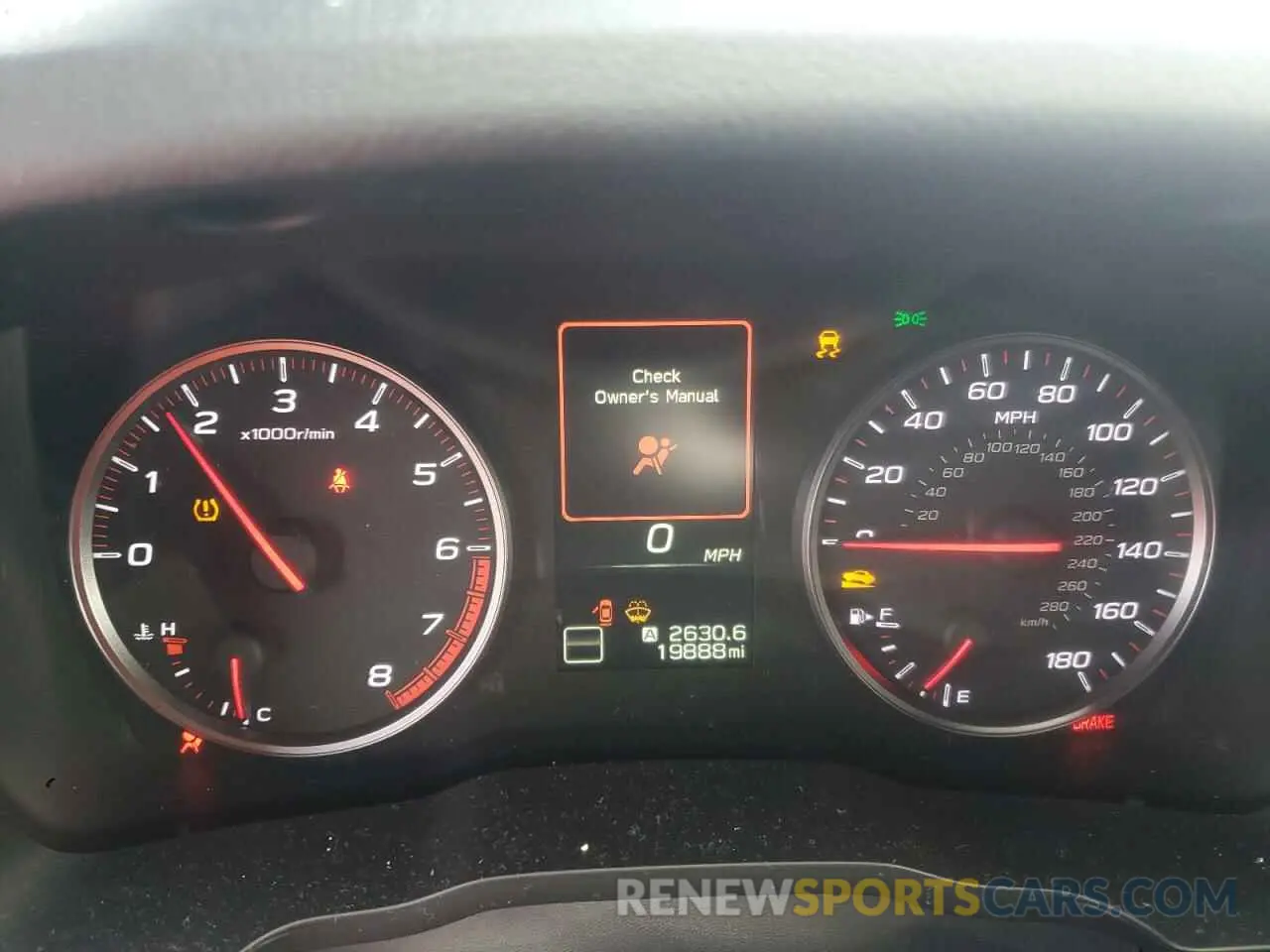 9 fotografías del automóvil dañado JF1VBAF64N9011707 SUBARU WRX 2022