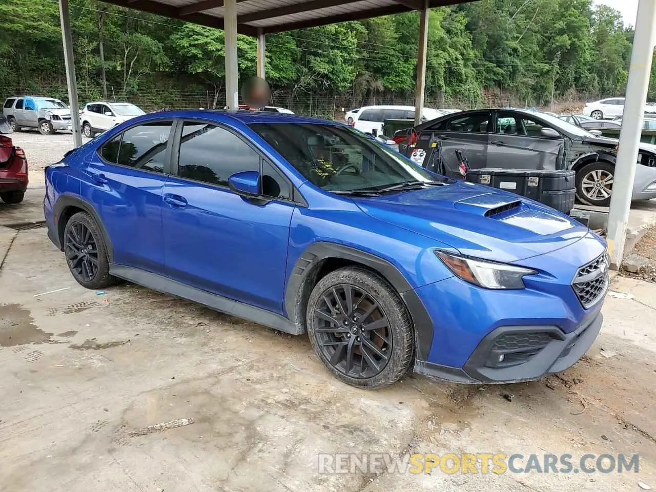 4 fotografías del automóvil dañado JF1VBAF64N9029561 SUBARU WRX 2022