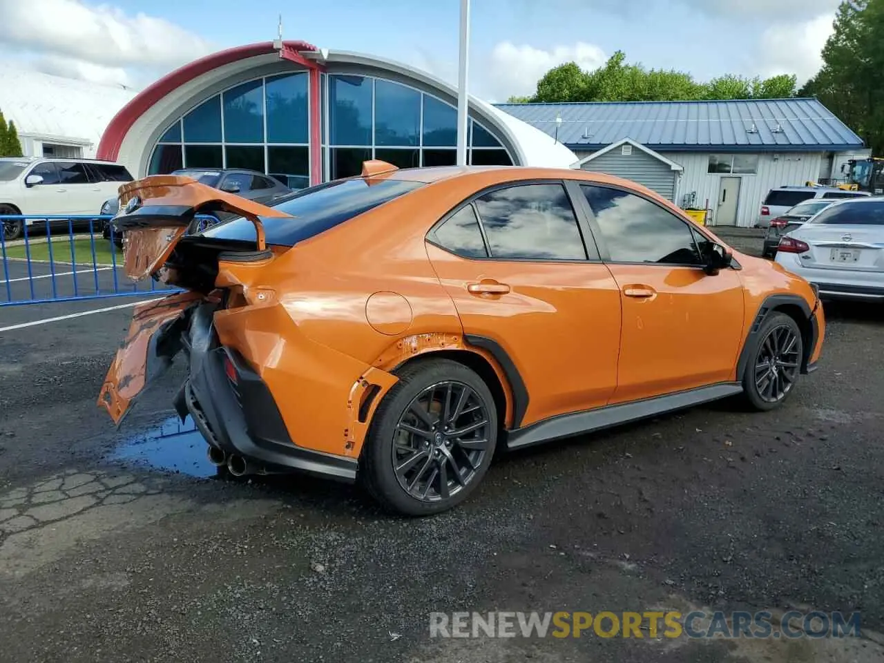 3 fotografías del automóvil dañado JF1VBAF65N9013756 SUBARU WRX 2022